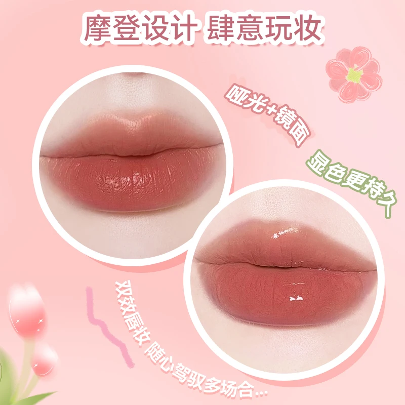 Taro Rose Zijdeachtige Mist Lipstick Fluwelen Matte Make-Up Hydraterende Langdurige Lippenstift Regenjas Rijke Kleur Schoonheid Lip Cosmetica