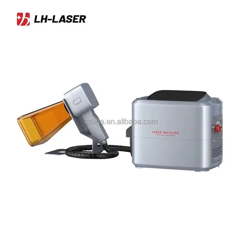 Small Handheld Laser Marking Machine 20W 30W 50W DIY Paint Writing Engrave AI DXF New