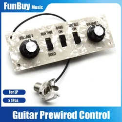 Prewired Width Control Plate Loaded Switch Wiring Harness Knobs Guitar Circuit Board Stringed Instruments Accessories