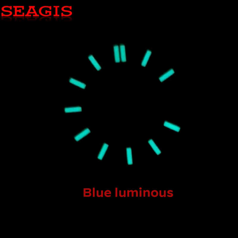 SEAGIS NH35 Dial 28.5mm dial Sunburst pattern SKX007 suitable BGW9 Lume No Logo