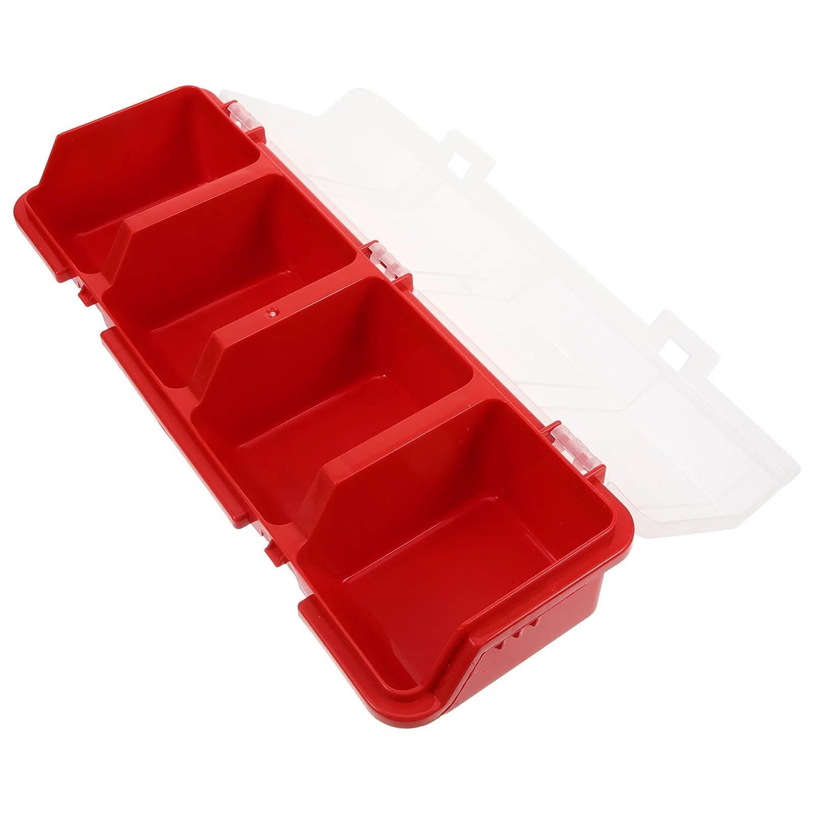 2Pcs Compartment Screw Organizer Box Plastic Portable Parts Storage Box Case for Screws Nuts Small Tools Screw Organizer