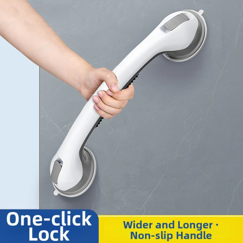 For Non-perforated Surfaces Elderly Grab Bar Bathroom Safety AS SHOWN Bathroom Safety Rail Supports Wet Environments