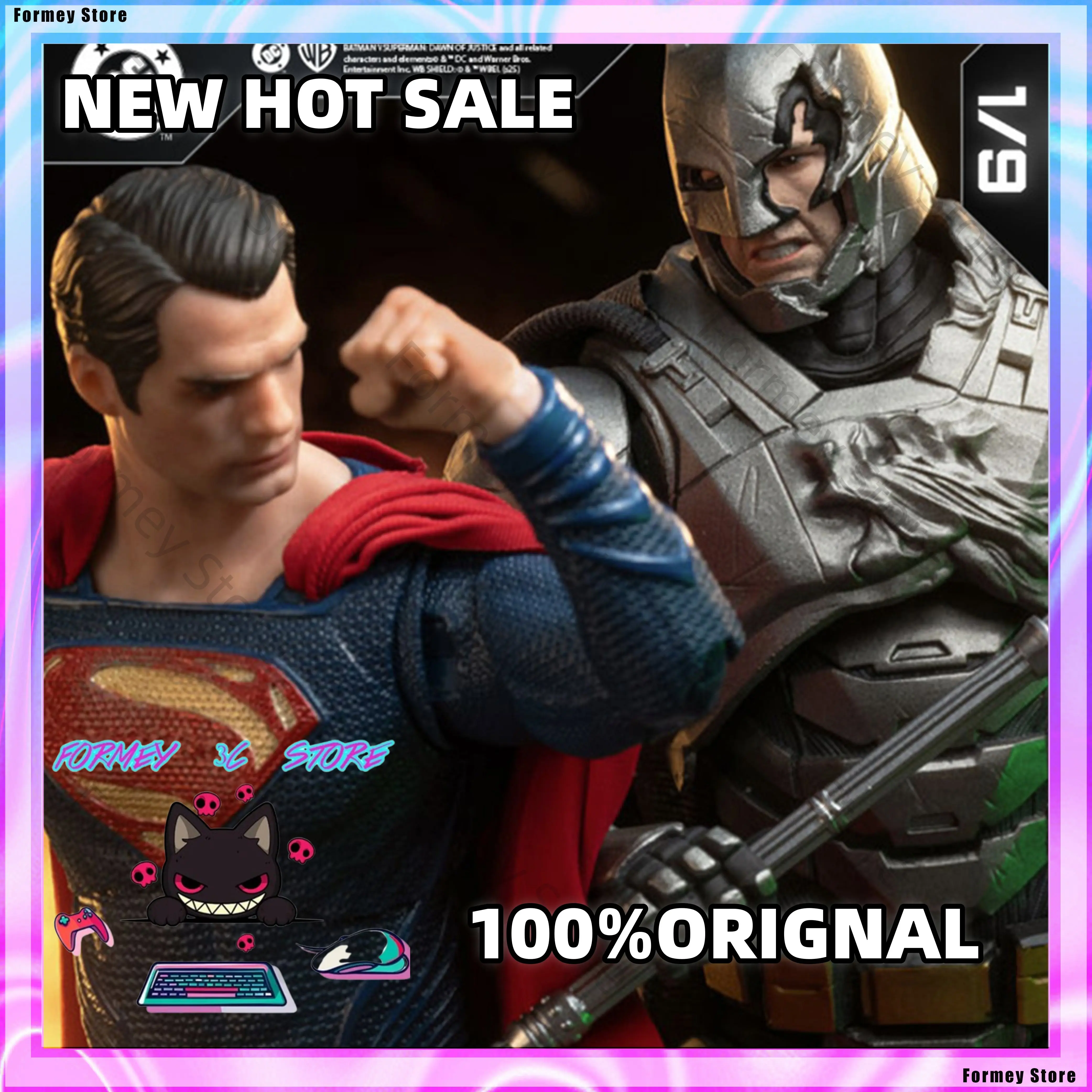 جديد الأصلي فندانجوي باتمان الخامس سوبرمان: فجر العدالة 1/9 باتمان سوبرمان عمل نموذج لجسم تمثال مجموعة فاخرة لعبة مخصصة #1