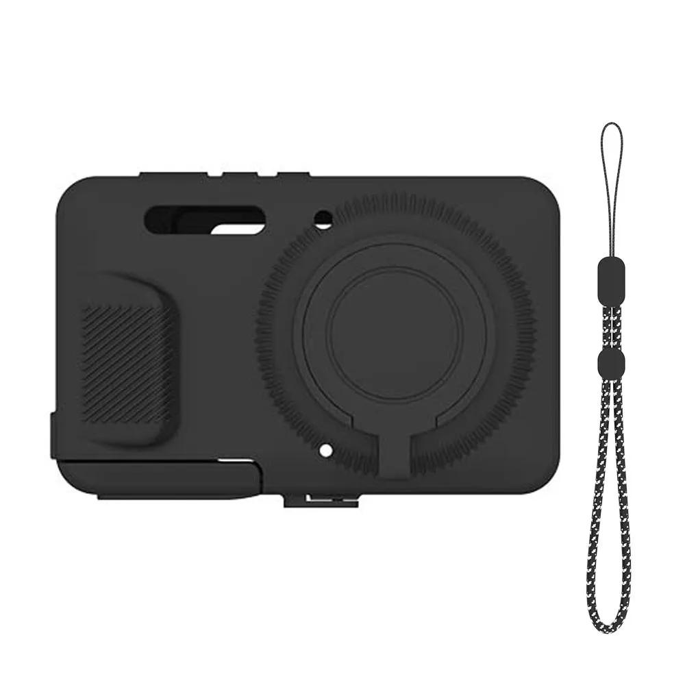 Silicone Camera Protective Case Shockproof Anti-Scratch Body Cover with Lanyard Skin Shell for KODAK PIXPRO FZ55