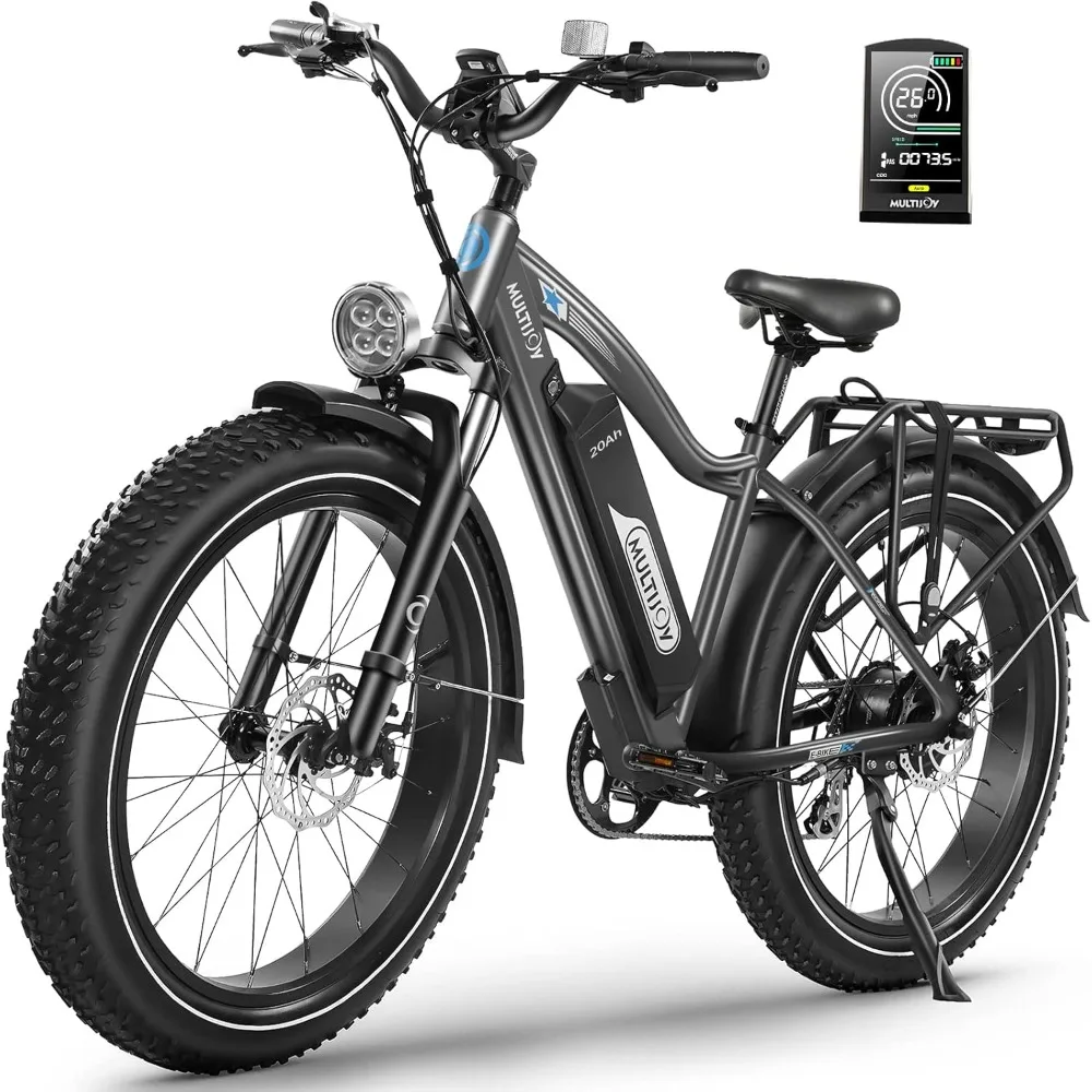 Electric Bike for Adults,Upgraded 48V 20Ah Removable Battery,Peak 1000W Powerful Motor,70Mi Long Range,26