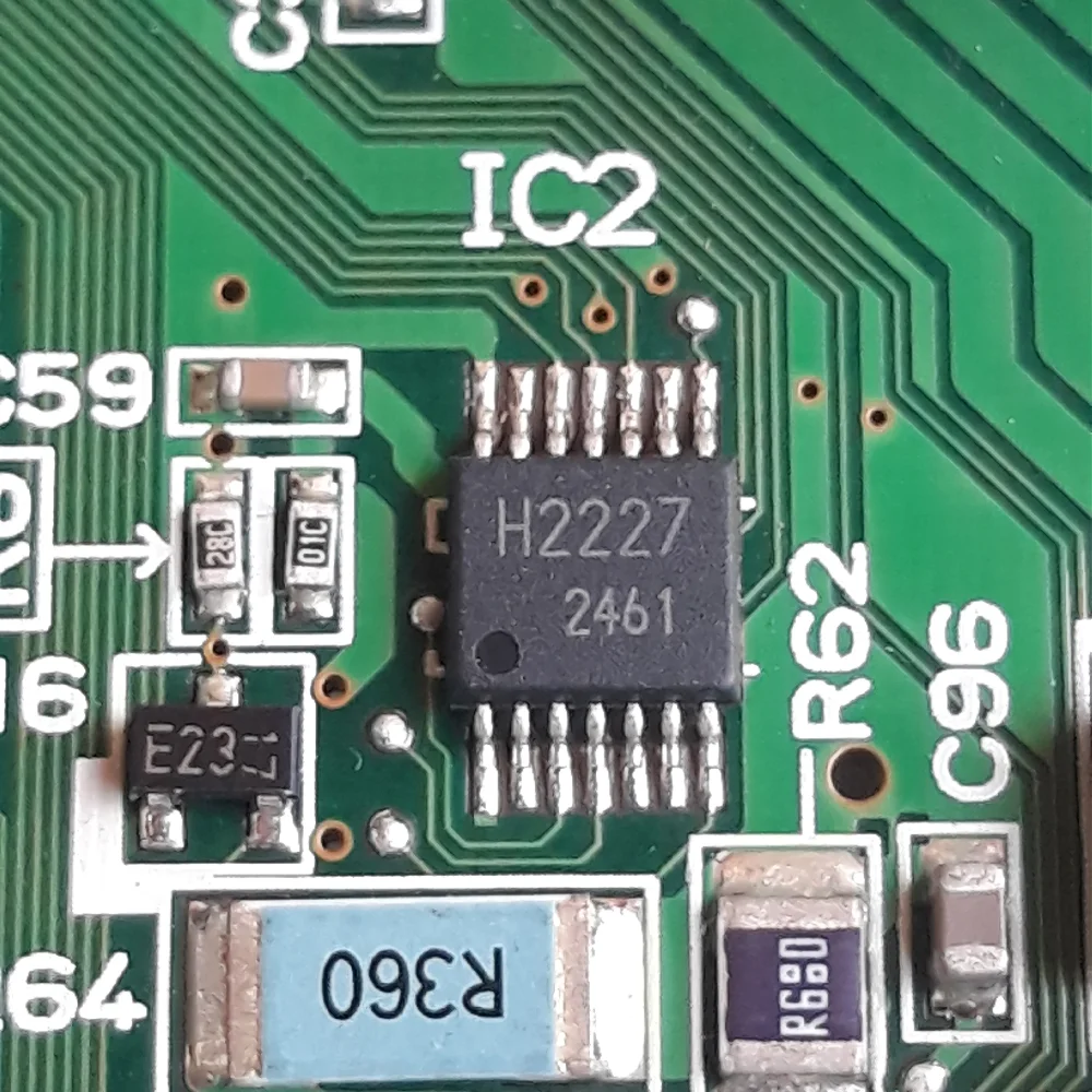 H2227 SSOP-14 Chip de conversão digital para analógico