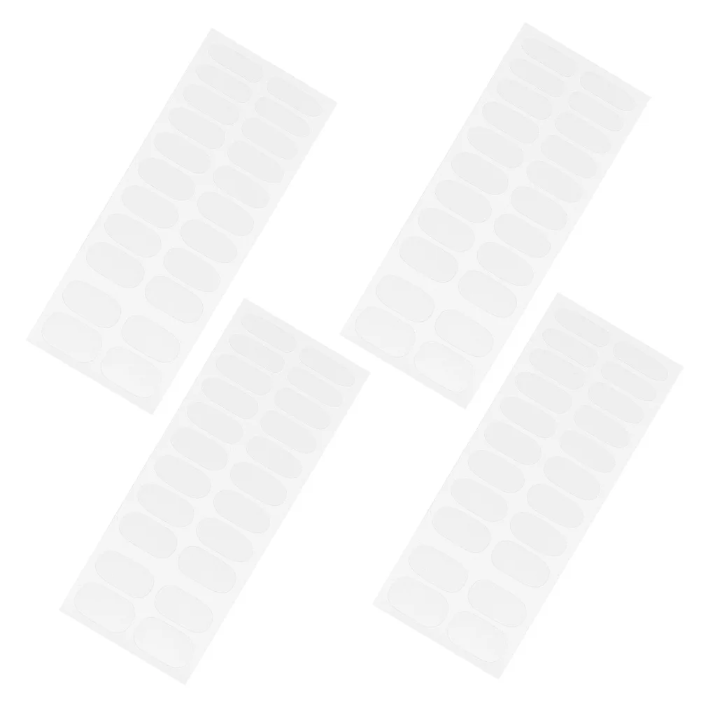 สติกเกอร์ติดเล็บลายขัดเงาสำหรับผู้หญิง แผ่นใสสำหรับตกแต่งเล็บ ป้องกันหนังกำพร้า ไม่ต้องใช้ท็อปโค้ท