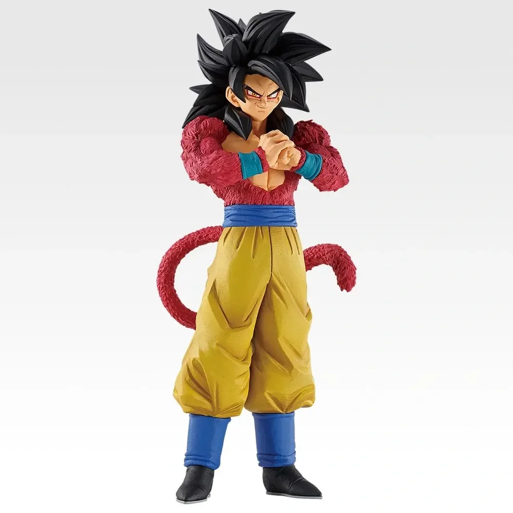 Original Genuine Bandai Ichiban Kuji Dragon Ball Gt Pan Goku Trunks Giru Ssj4 Goku Vegeta Super Saiyan 4 Figure Collectible view 2