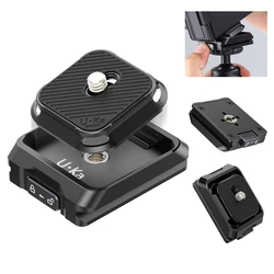 Ulanzi UKA01 Uka Quick Release Plate and Base Kit 20KG Load for Photograph Camera Accessories Compatible with Uka F38 Plates