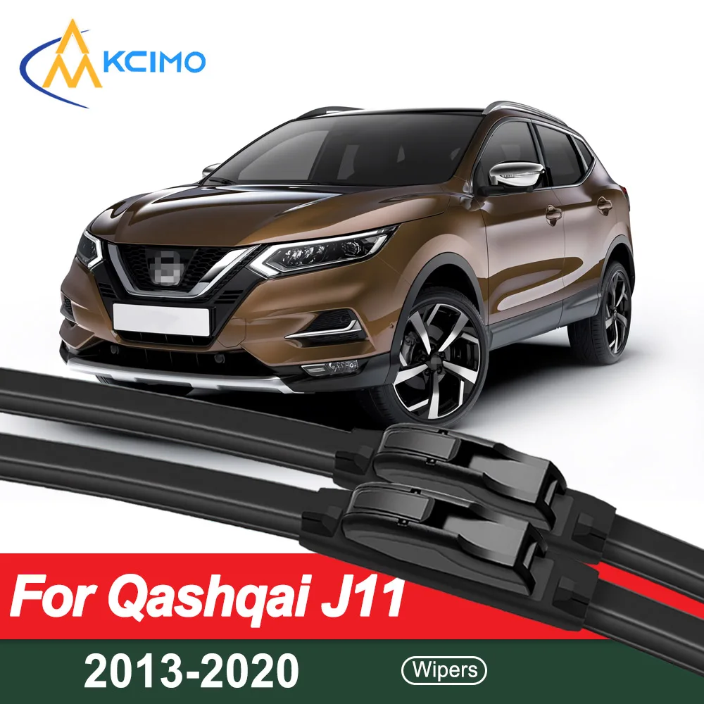 

For Nissan Qashqai J11 2013-2020 Car Wiper 2pcs Front Windscreen Wiper HD Quiet Durable Automotive Wiper 26"+19"