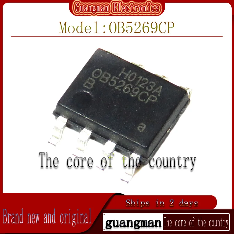 

50 Pcs Ob5269Cp Original Genuine Lcd Power Management Chip Smd Sop-8