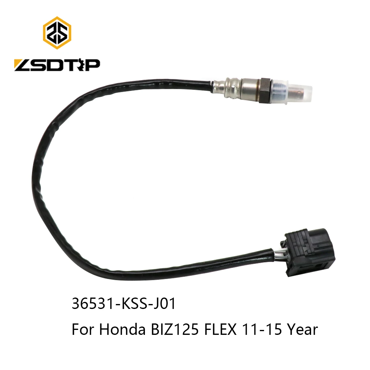 

ZSDTRP Oxygen Sensor 36531-KSS-J01 Exhaust System Oxygen Sensor For Honda BIZ125 FLEX 11-15 Year Motorcycle Most Models