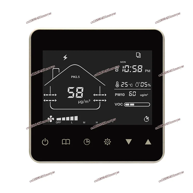 Fresh Air System Controller, Fan Switch, Duct Fan Regulator Operation Switch, Fresh Air Fan Switch Controller