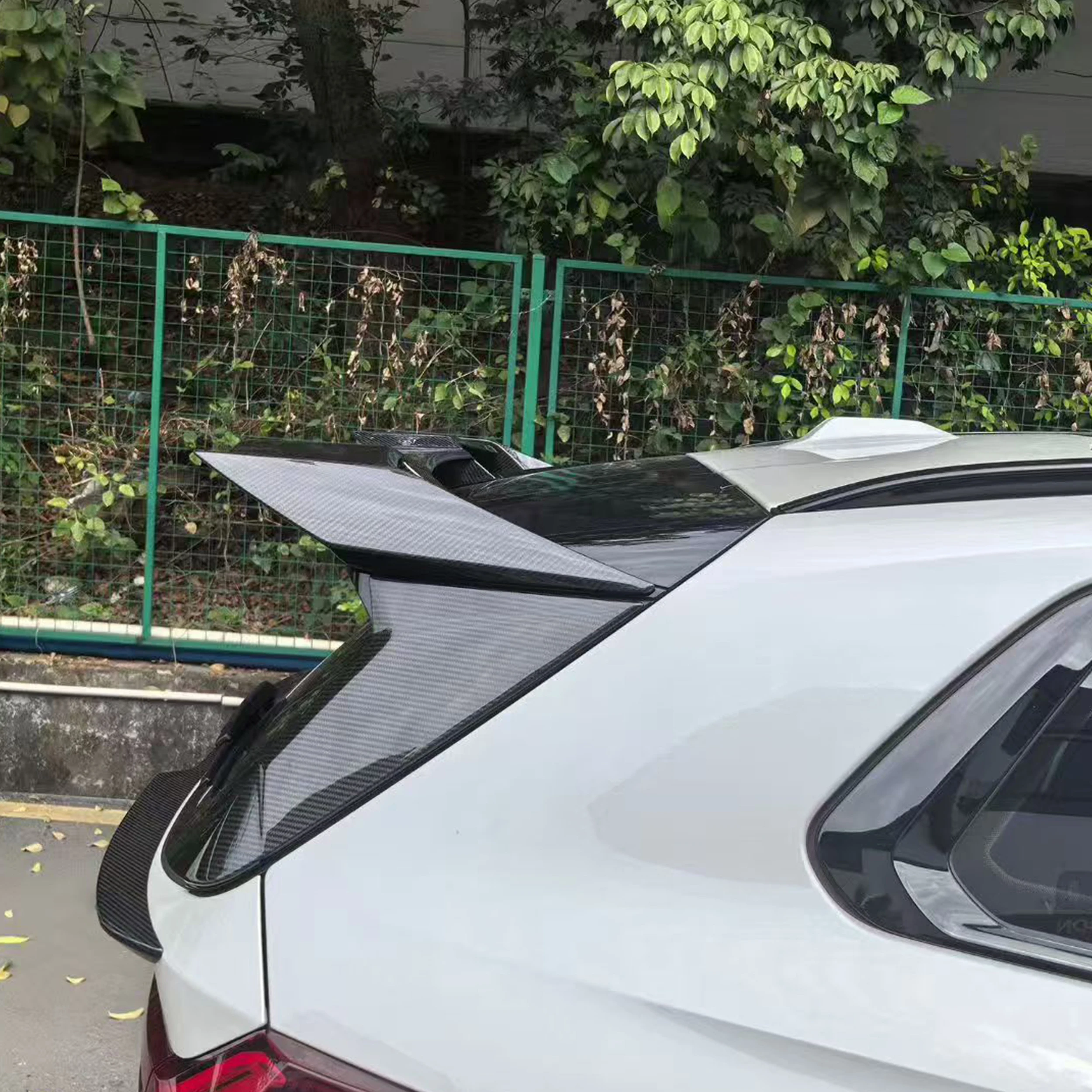 100% Dry Carbon Fiber SQ Style Roof Spoiler for X3 G45 G48 2025+ Rear Trunk Wing Spoiler