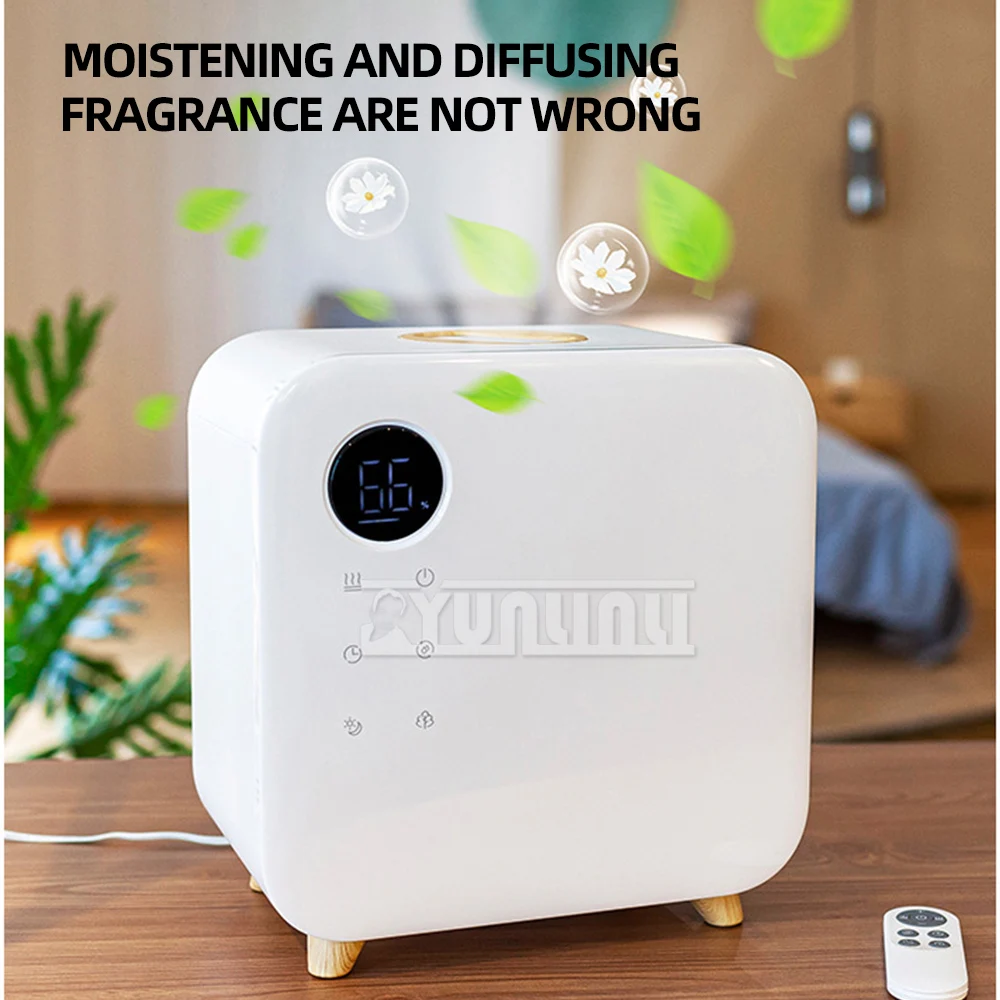 5.5L Intelligent APP Control Large Capacity Heavy Mist Ultrasonic Humidifier Household Silent Air Humidifier