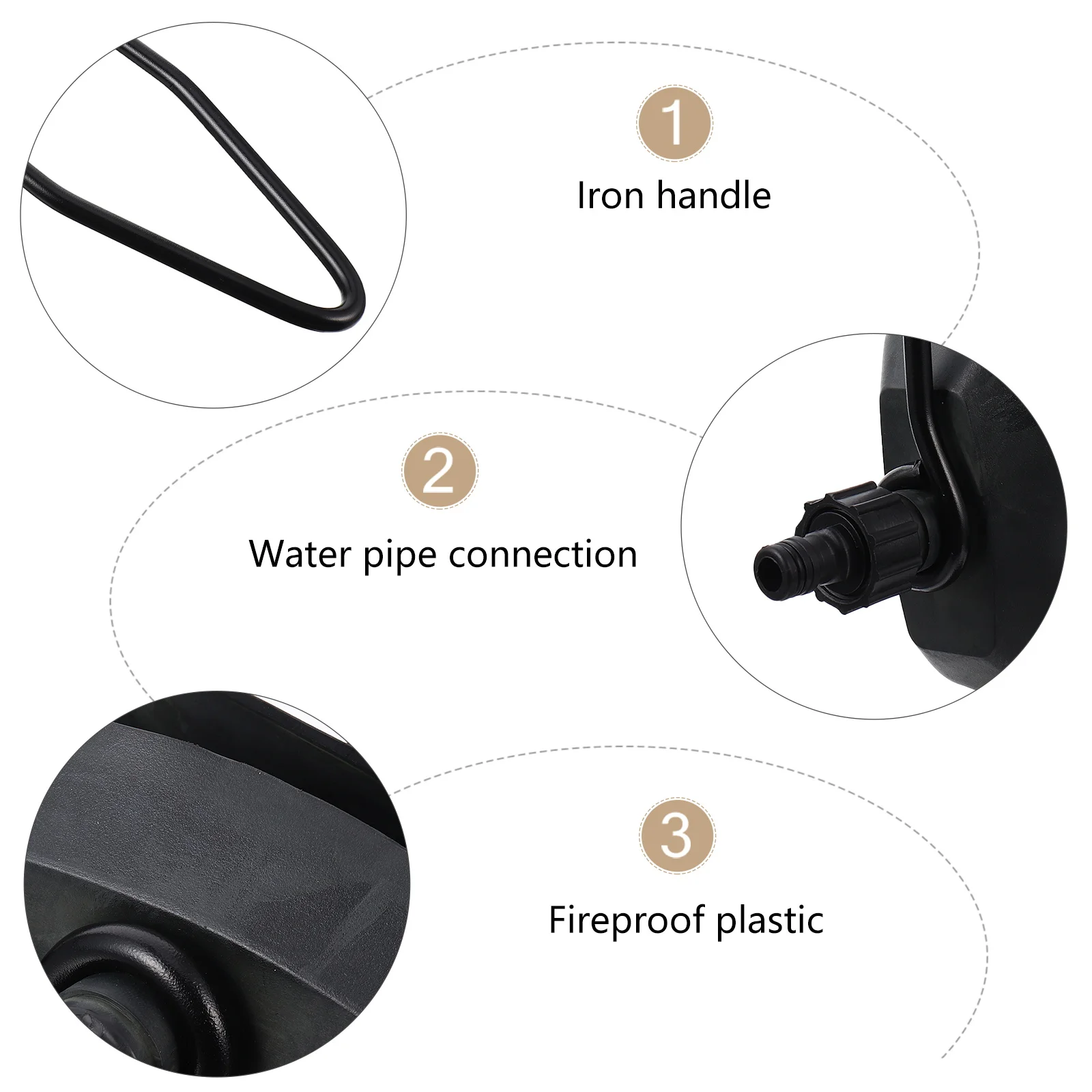 

Outboard Motor Cleaner Rectangular Flusher Boat Engine Muff Flushing Tool Self-Adjusting Water Blower Kit For