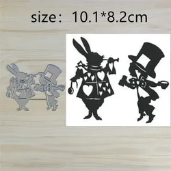 Easter Rabbit Hat Metal Cut Dies Stencils for Scrapbooking Stamp/Photo Album Decorative Embossing DIY Paper Cards