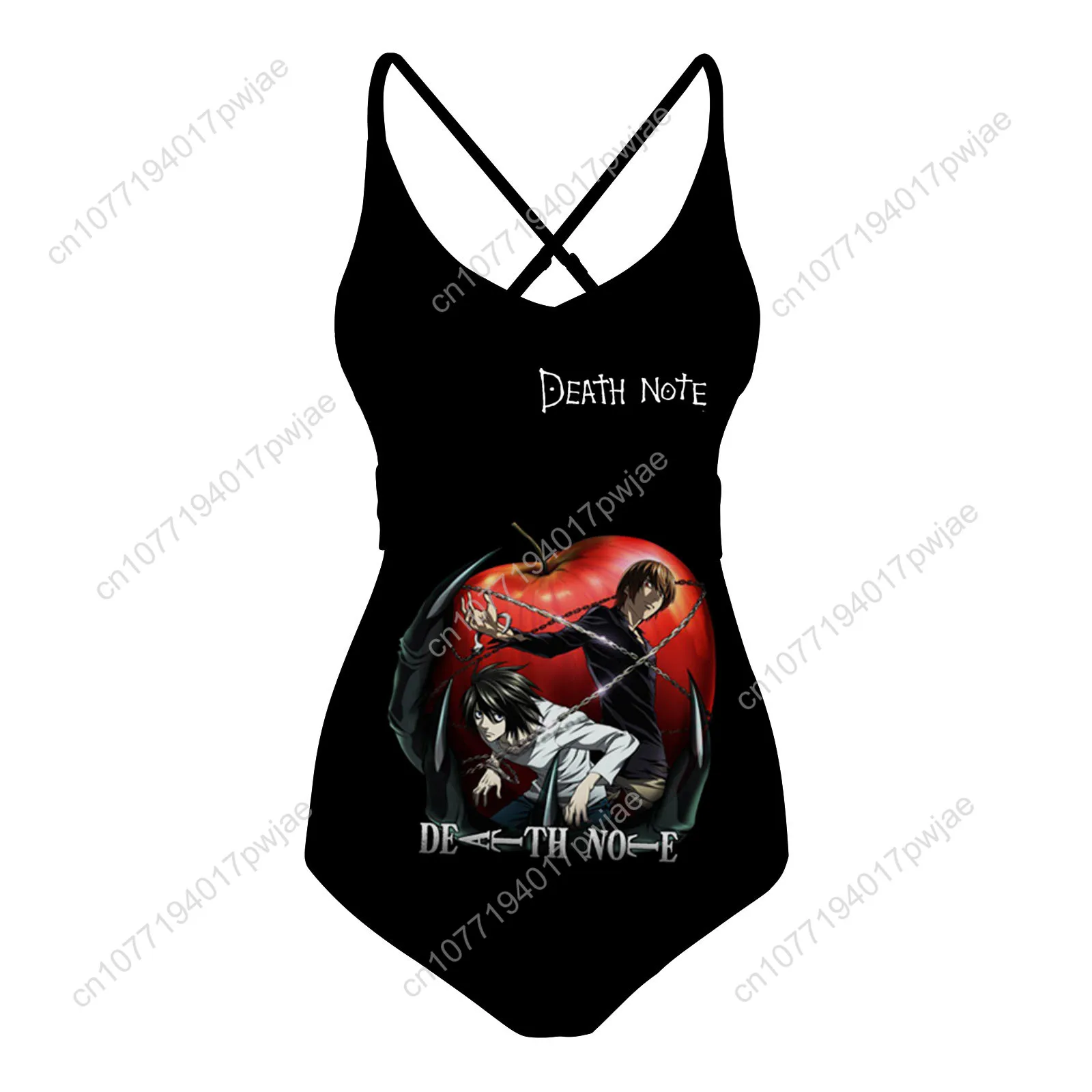 

Japan Anime DEATH NOTE Swimsuit Womens Sling Swimsuits Sexy Swimwear Pool Beach Bikini Summer Holiday Customize Bathing Suits