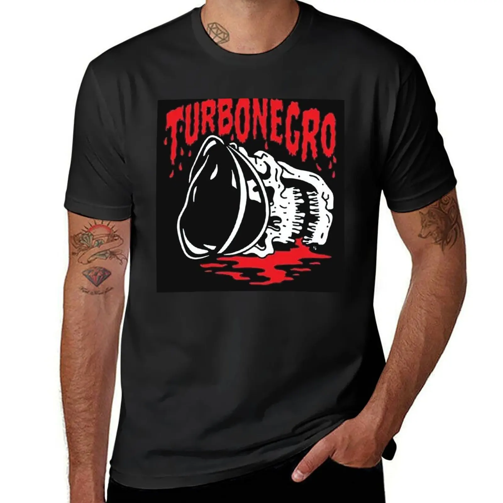 

Новая футболка turbonegro, футболки, Спортивная футболка для фанатов, быстросохнущая Мужская футболка с принтом фруктов ткацкого станка