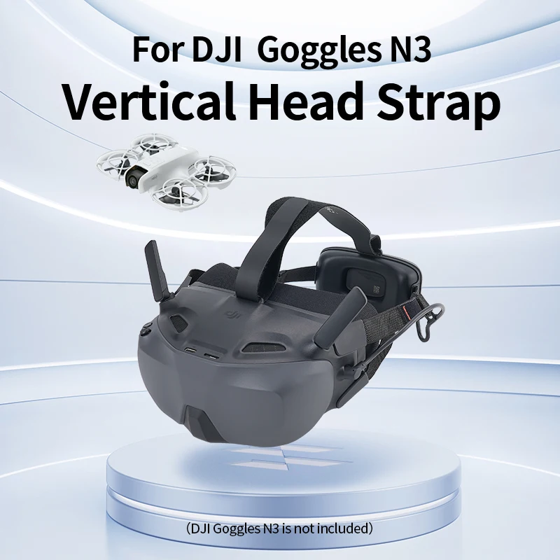 Hibloks For DJI Neo Goggles N3 Simple protection headband for Avata 2 N3 Pressure relief Vertical line auxiliary headband