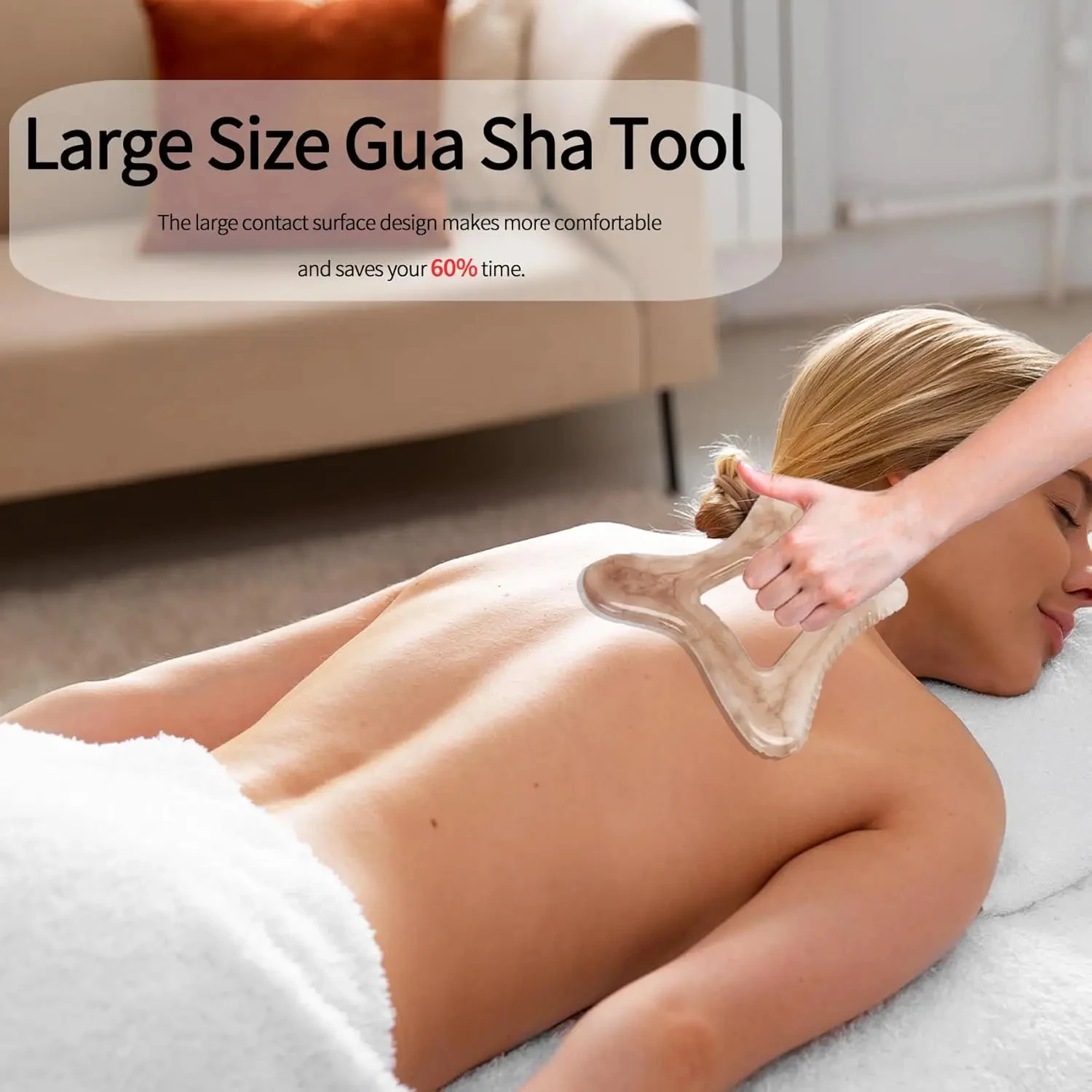 

Инструмент Gua Sha для тела из смолы, большой инструмент для тела Gua Sha, массаж от целлюлита, спа, лимфодренажный инструмент для лица, спины, инструменты для коррекции фигуры