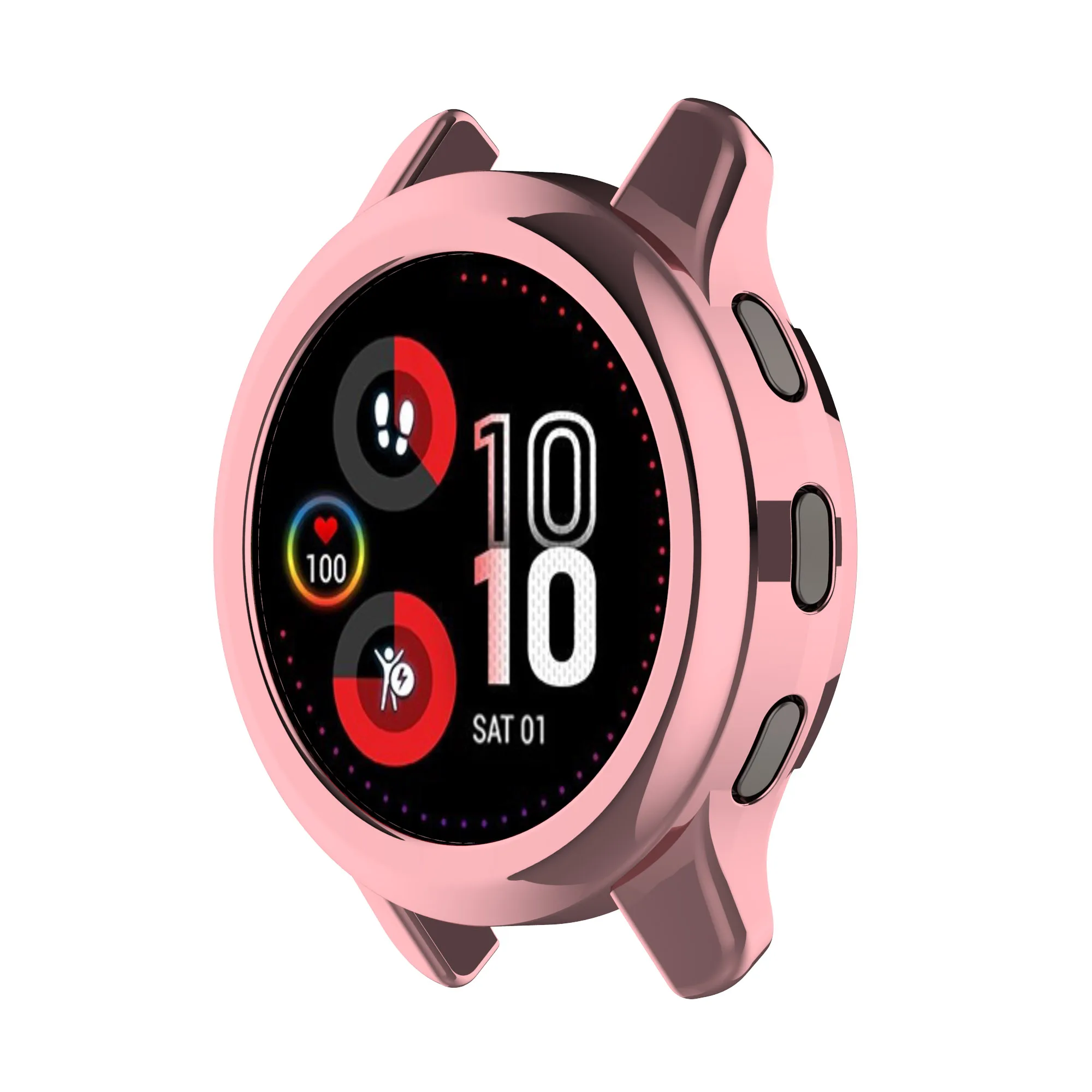 Horloge Case Volledige Bescherming Dekking Shell Voor Garmin Venu 2 Plus Screen Protector Plating Tpu Beschermhoes Horloge Accessoires