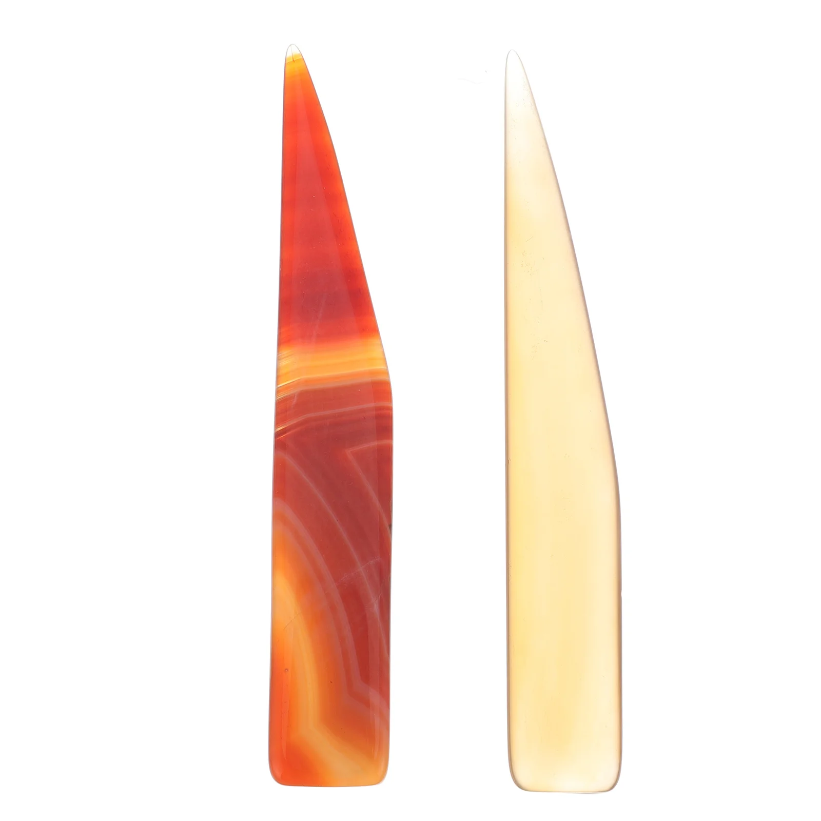 2 قطعة مجوهرات العقيق الملمع خفيفة الوزن المحمولة فعالة النفط الدائري الملمع مجوهرات العقيق الملمع