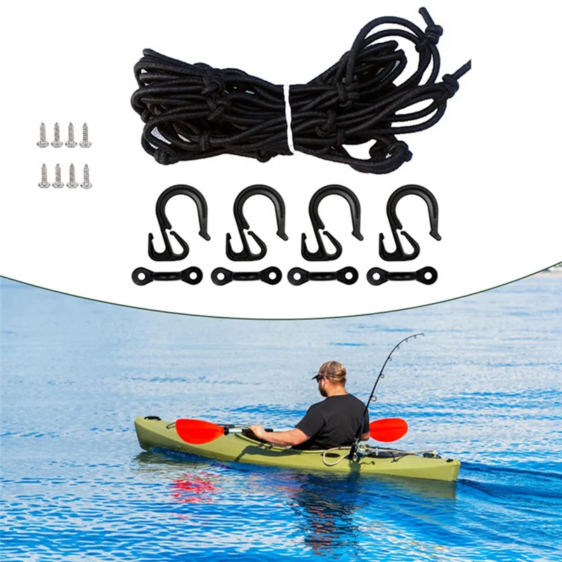 ตาข่ายรถบรรทุกดาดฟ้าพร้อมตะขอเ - Fishing Kayak Crate บทวิจารณ์และราคา