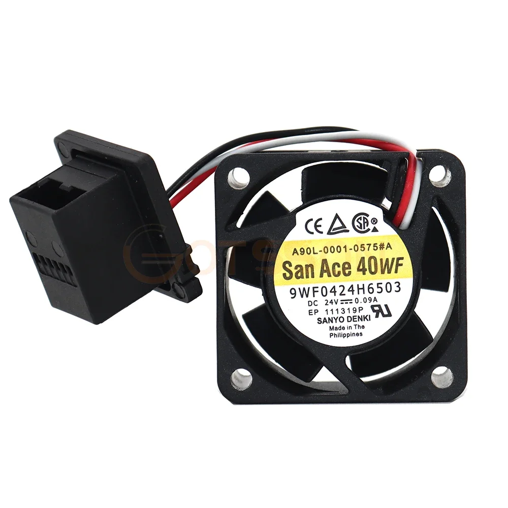 

+New for SANYO 9WF0424H6503 A90L-0001-0575 # A 4020 40*40*20MM DC24V 0.09A 4CM Fanuc Cooling Fan