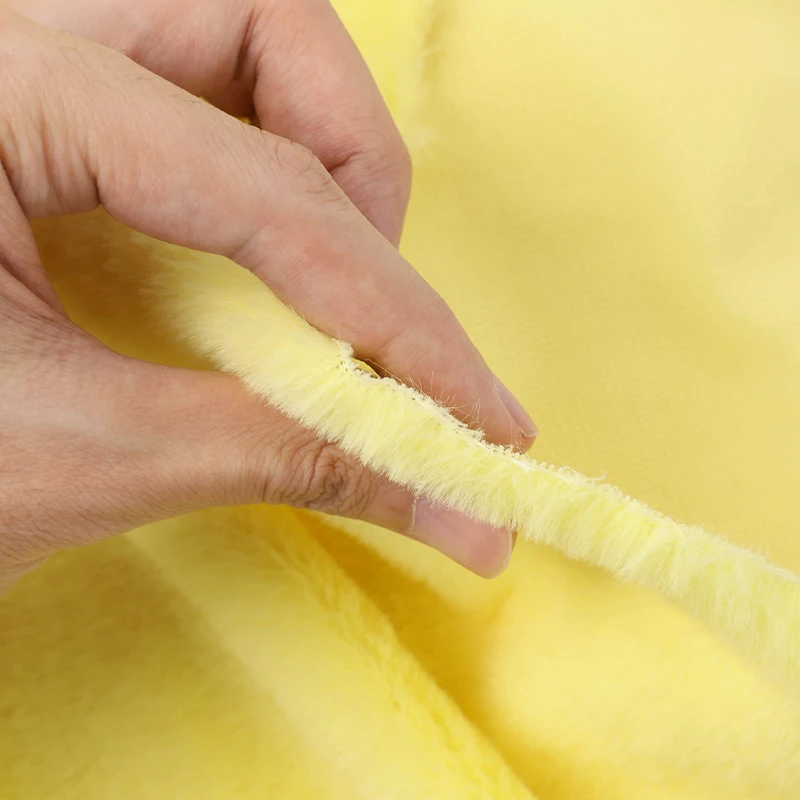High quality Imitation Rabbit Fur Fabric Soft Short Plush For Plush Toys Fabric Scarf, Doll Background Display Cloth 50x50cm/1m