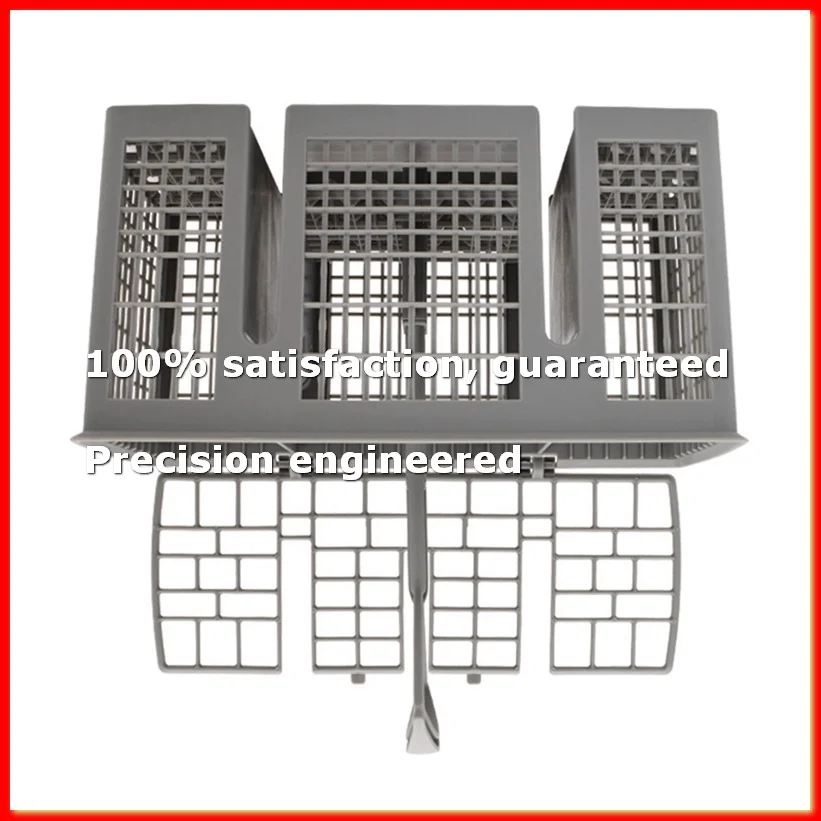 Universal Dishwasher Cutlery Basket Replacement, with Removable Handle, Dishwasher Utensil Holder for and-ROWI