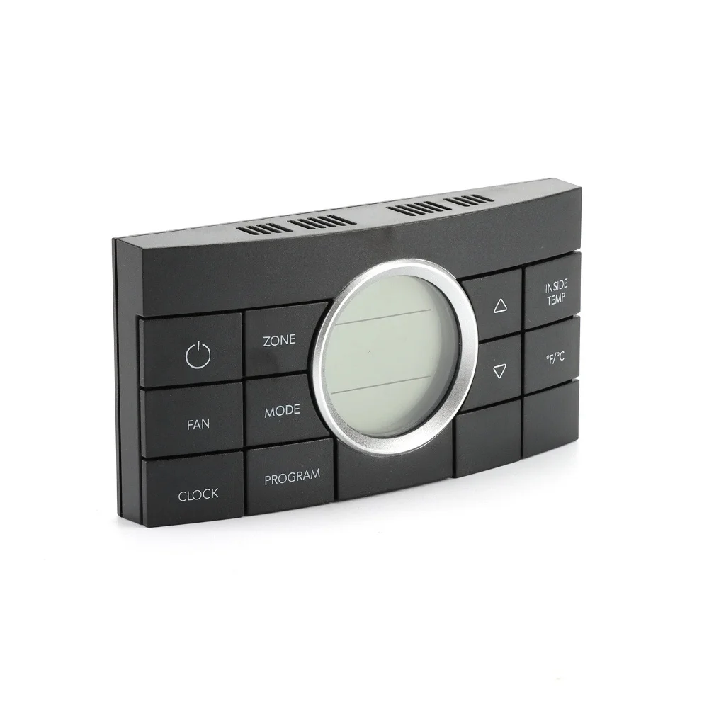 

Programmable MultiZone Black 10 Button Thermostat for Dometic Air Conditioner Series 579 595 600 OEM Number 3314082000
