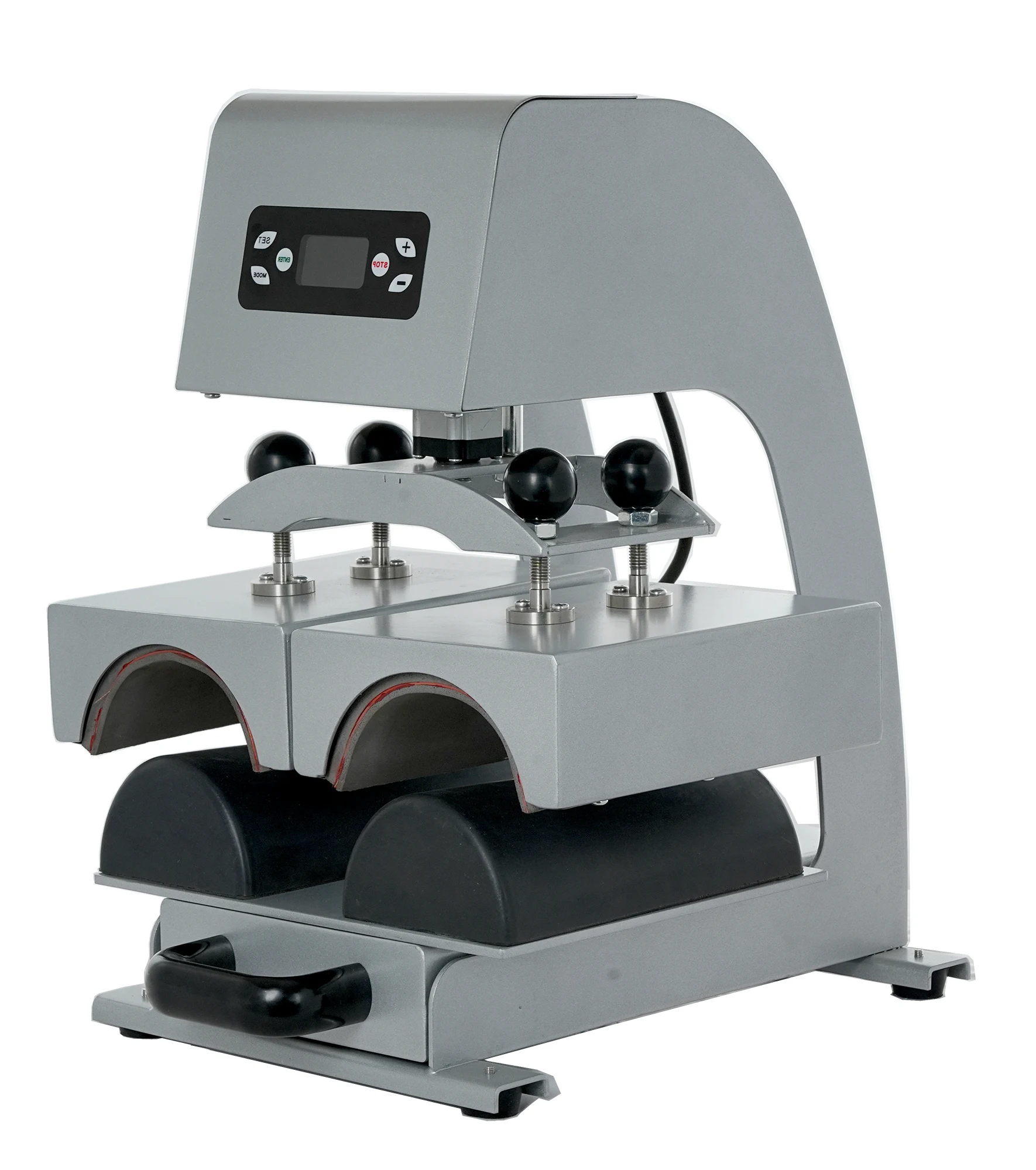 Shin Guard Machine Electric Automatic With Double Stations For Sublimation Soccer Shin Guards