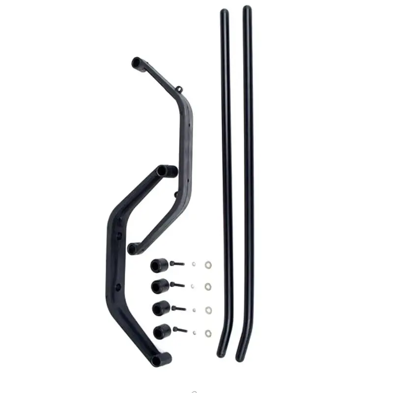 Align Trex RC 550/600 Helicopter Kit Accesorry Black Landing Skid Set with Scews