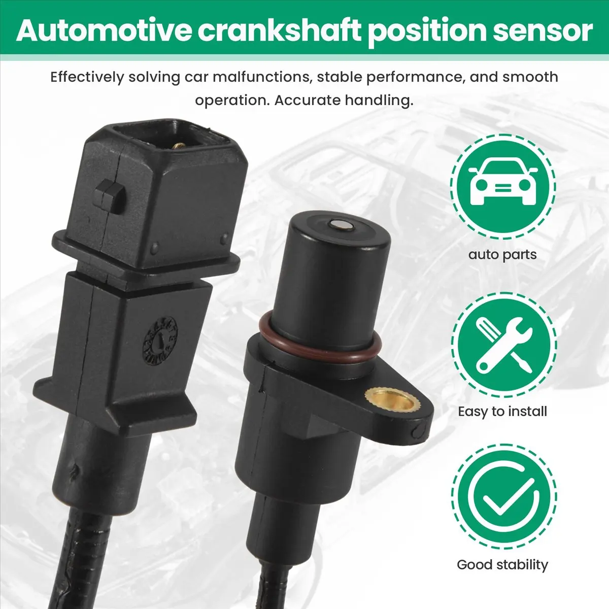 

Датчик положения коленчатого вала для 06-11 Hyundai Accent Kia Rio, новые поступления