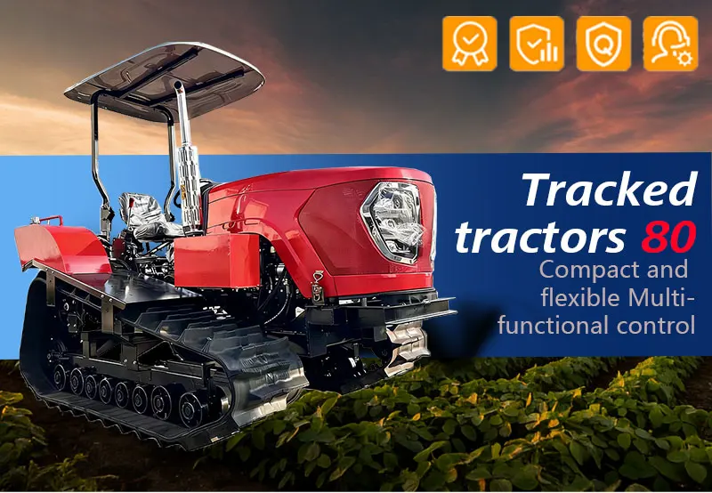 Professioneller 4WD Landwirtschaftstraktor 25PS 50PS Kompakter Dieseltaktor Maßgeschneidert für Kleinbauernhöfe und Landwirtschaft – Detail 9