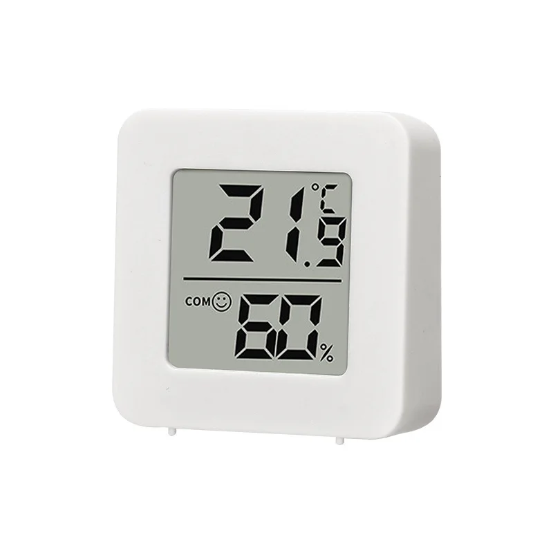 Home use thermometer and hygrometer – electronic smart digital display for monitoring temperature and humidity in a baby’s room