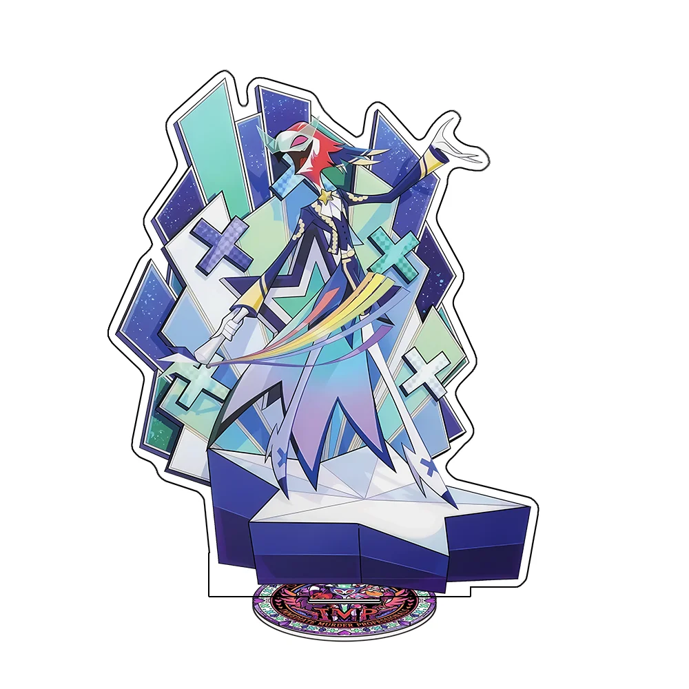Hot Anime 2026 New style Loona Blitzo Stolas Asmodeus 15CM Double-sided HD Printing Acrylic Stand Cute keychain Desk Decor gifts