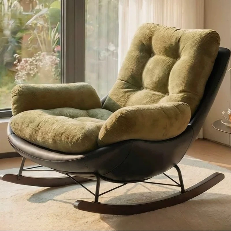 Single Occasional Living Room Chairs Salon Balcony With Ottoman Support Living Room Chairs Egg Bean Bag Sillas Home Furniture
