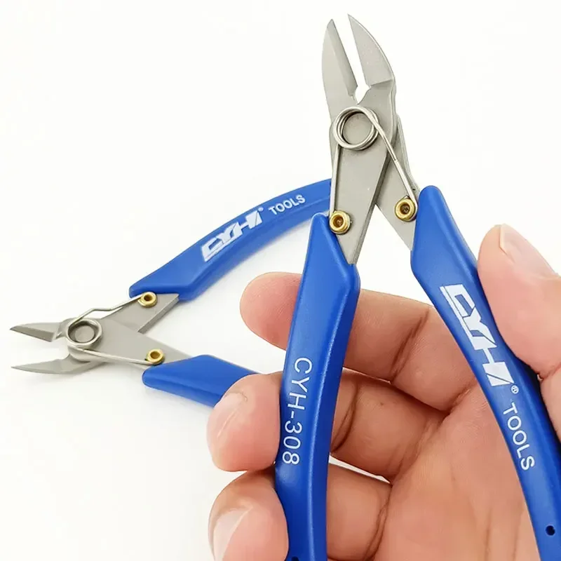 Precision Diagonal Pliers Cutting Pliers for Wire Cable Cutter High Hardness HDR 56-58 Electronic Repair Hand Tools pliers