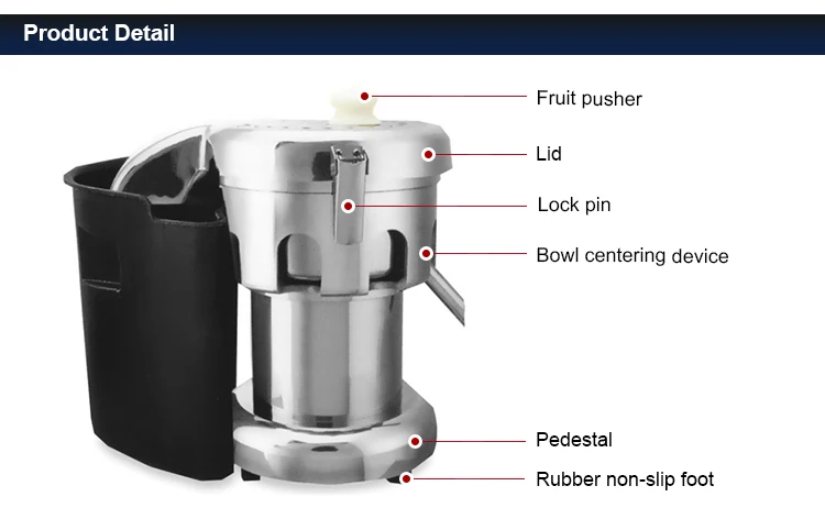 Linkrich Commercial Heady Duty Aluminum Centrifugal Juicers Vegetable Fruit Ginger Juicer Extractor Machine