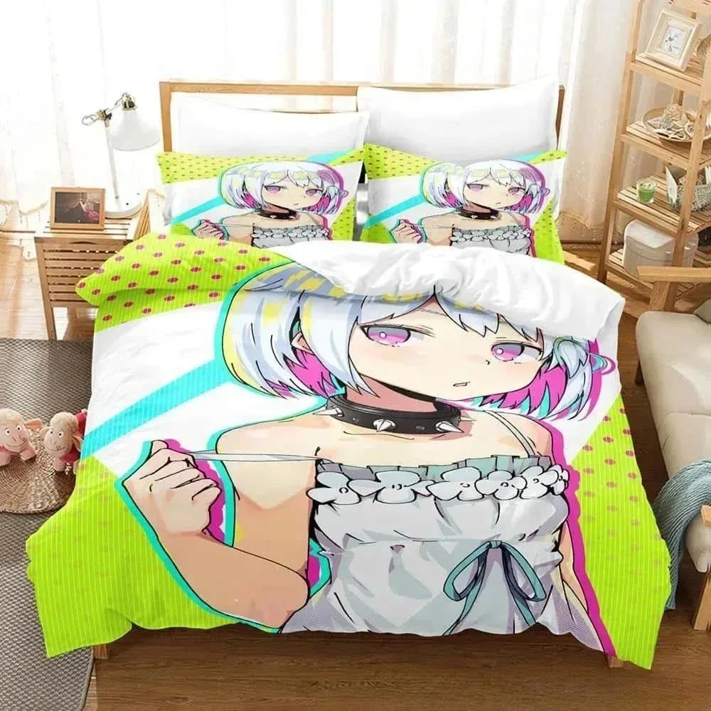 

3D Print Anime Dohna Dohna Bedding Set Bedroom Soft Modern Bedspreads Comefortable Kids Duvet Cover Quilt Cover And Pillowcase
