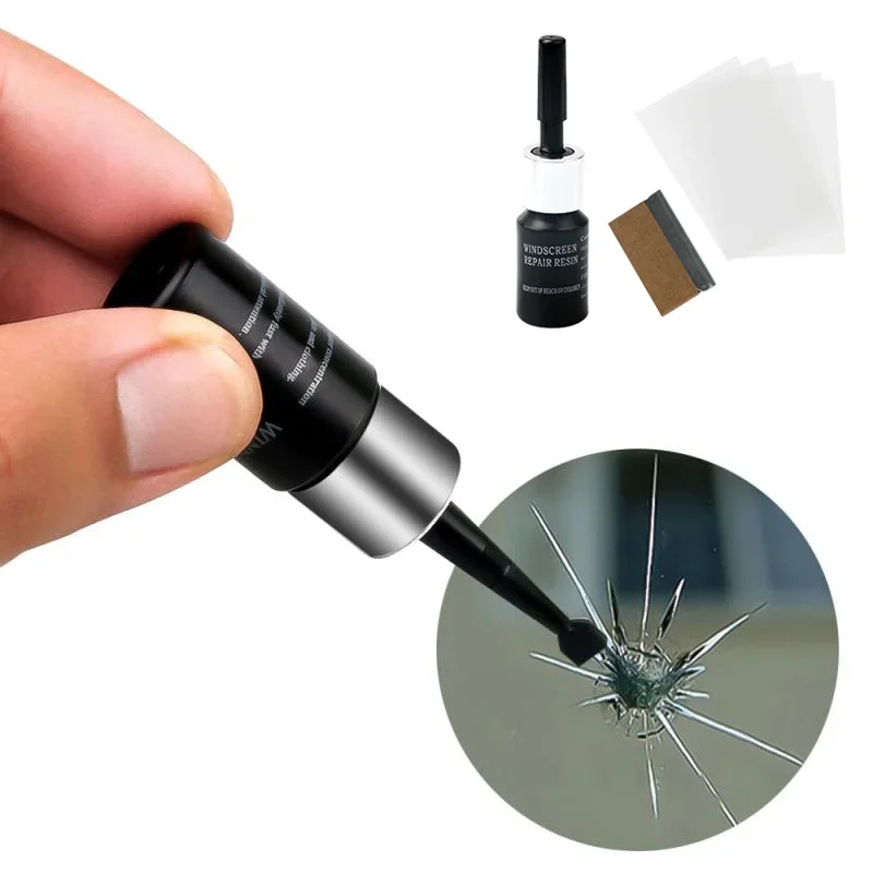 Car Windshield Glass Cracked Repair Agent Window Glass Scratch Nano Repairing Set Crack Restore Traceless Curing Glue Tools