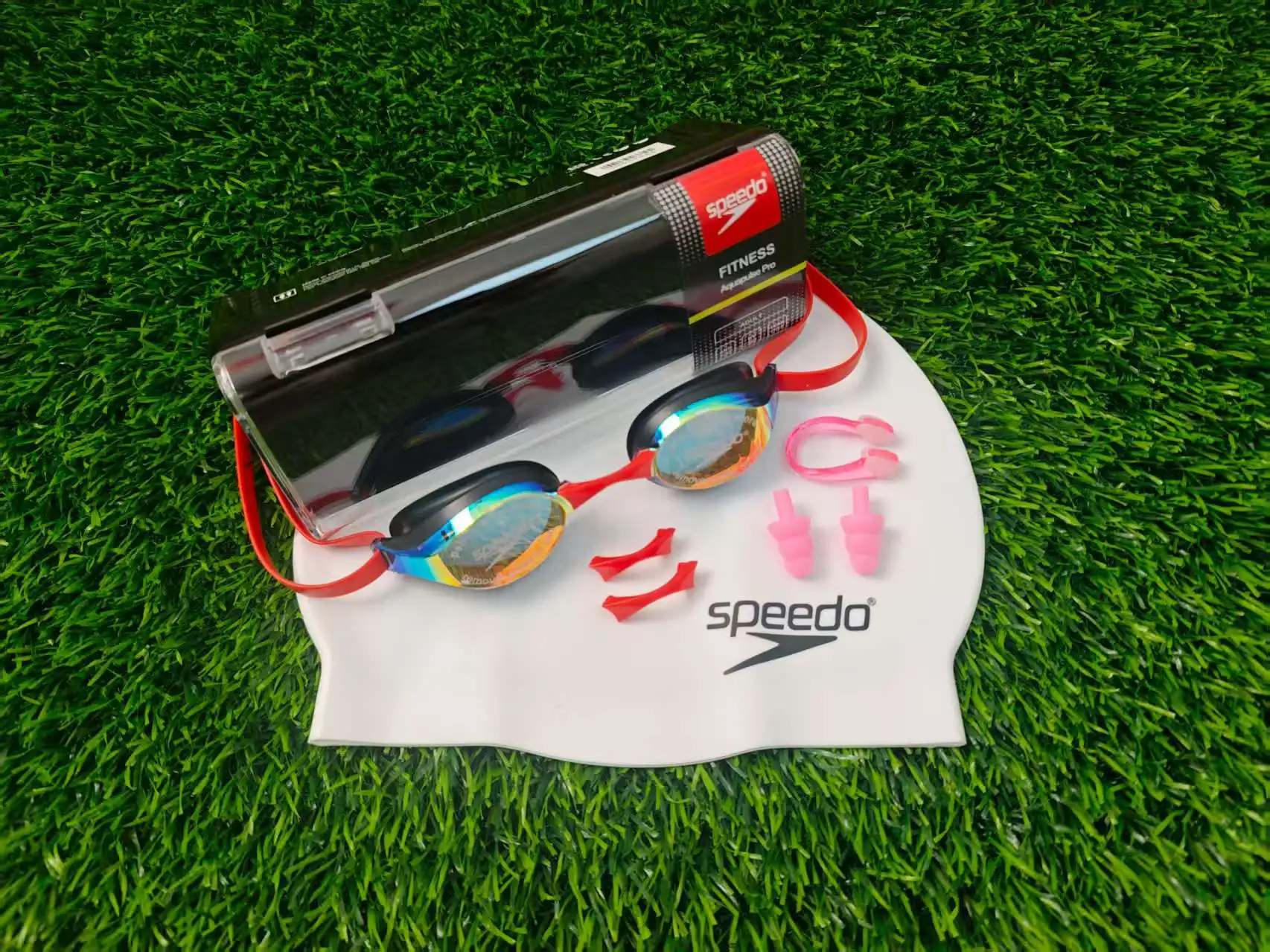 مجموعة نظارات السباحة: إطار صغير، رؤية واضحة، تقنية مضادة للضباب للسباق والتدريب الاحترافي للرجال والنساء #6