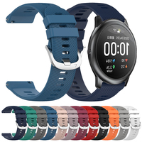 Watch Strap For Xiaomi Haylou watch Solar 5/RT3/R8 S8/Watch 2 Pro/RS4 Plus/LS02/LS05S Silicone Wristband 20mm 22mm Band Bracelet