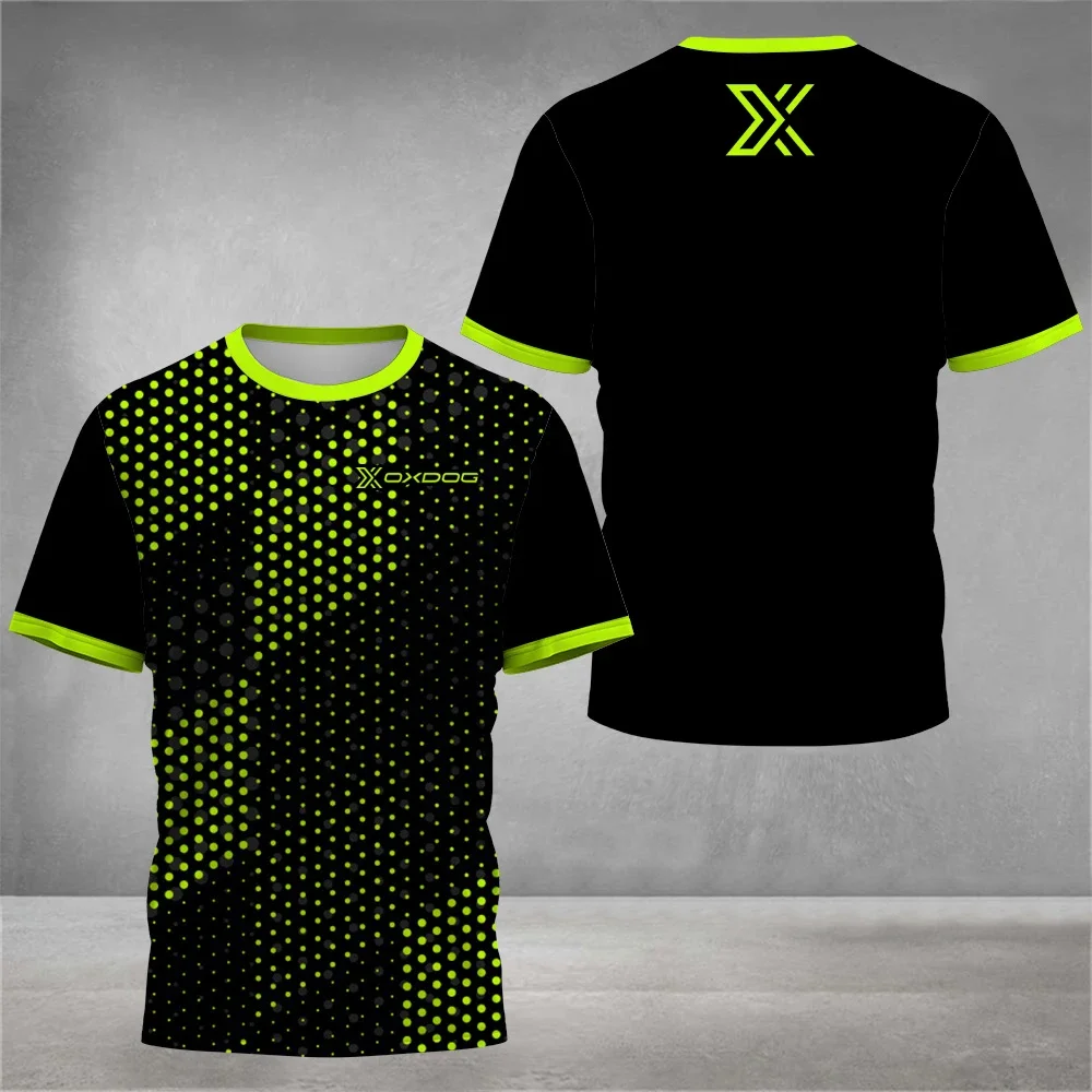 

Quick-Dry Padel Tennis Sports T-Shirt For Men 2024 Summer O-Neck Short Sleeve Clothing Outdoor Running Cycling Fitness T-Shirts