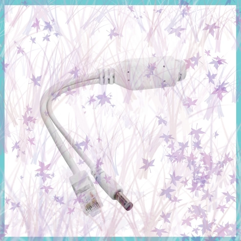 24V to 12V POE Splitter Separator Outdoor Waterproof Adapter Cable Power Supply Module POE Splitter Injector for IP Camera C4