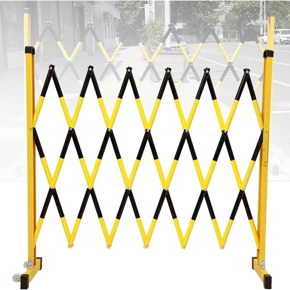 Crowd Control Building Barricade Safety Fence, Insulated Safety Sign Signal