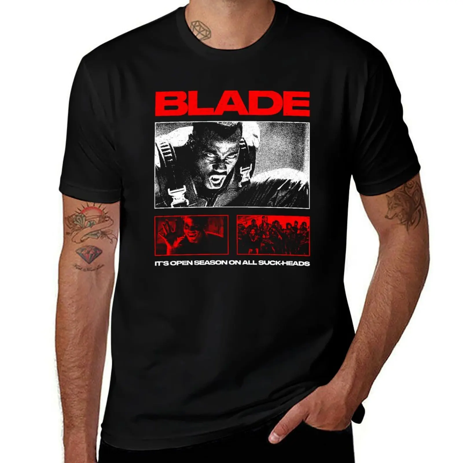

Blade T-Shirt Fashion Pattern Printed Tee Shirt