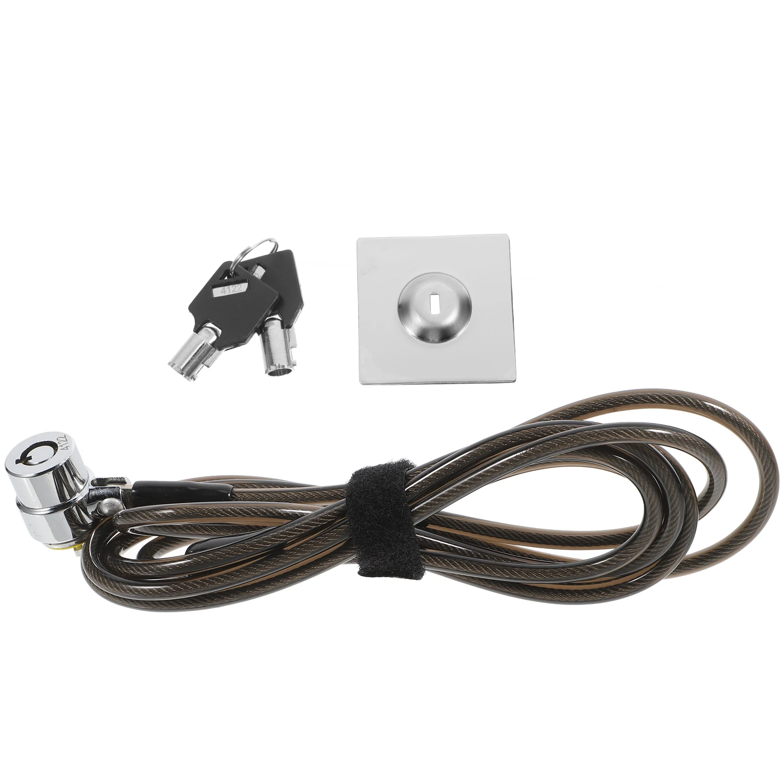 

Extended Steel Cable Lock for Laptop Notebook Computer Zinc Alloy Key Locks Anti Theft Multiple Layers Core Easy